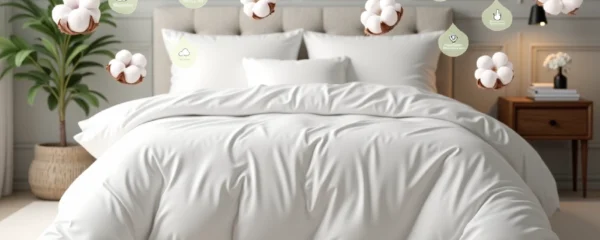 housse de couette en coton